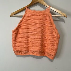 Hollister knit crop top
